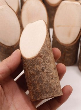 情人节装饰工艺品木质工艺品创意乡村树木片树枝结婚礼品装饰摆件