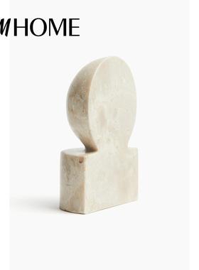 HM HOME家居饰品装饰摆件夏季潮流氛围感时尚大理石书立1231831