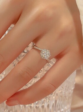 气质节日可调节韩版情侣925银