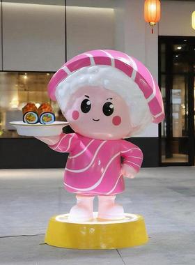 户外仿真玻璃钢寿司摆件店面家居餐饮大型装饰日料店橱窗模型雕塑