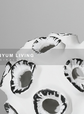 简约现代创意售楼处软装饰品家居客F厅电视柜样板房间工艺品摆件