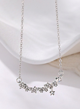 精致亮钻星星项链女款