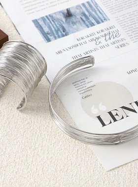 欧美风冷淡风多层手镯