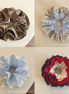 韩系超大丸子头绳2026新款