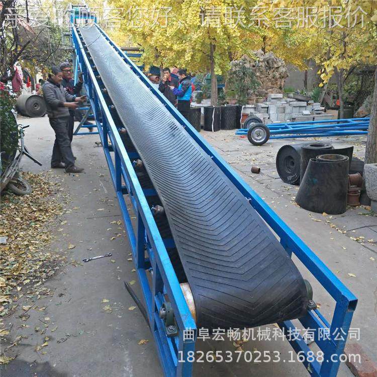 粮草皮式带输式送机_泥土报河沙传送带_矿PD800石移动带输送机厂,淘宝优惠券,粉丝福利购,淘宝优惠卷