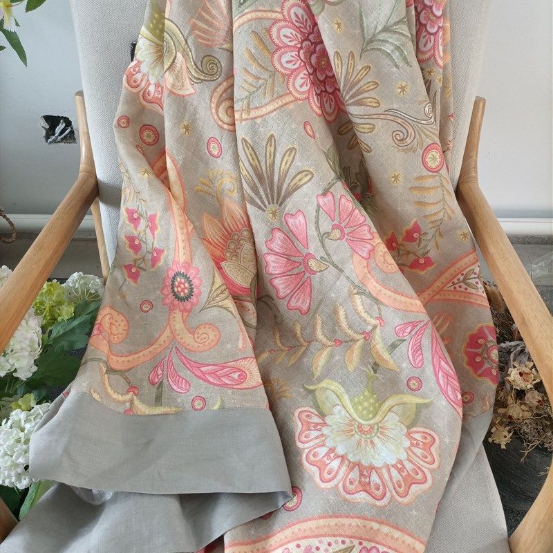 【专享121】外贸余料汉麻印花小床单学生宿舍空调毯可铺可盖,淘宝优惠券,粉丝福利购,淘宝优惠卷