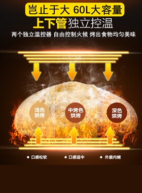 大容量烤箱商用一层一盘蛋糕面包披萨单层烘烤炉大型商用电烤箱