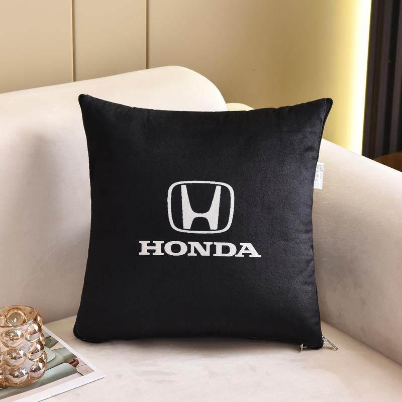 加厚汽车抱枕被子两用新款四季通用车载多功能靠枕靠背车内折叠被 - 图0