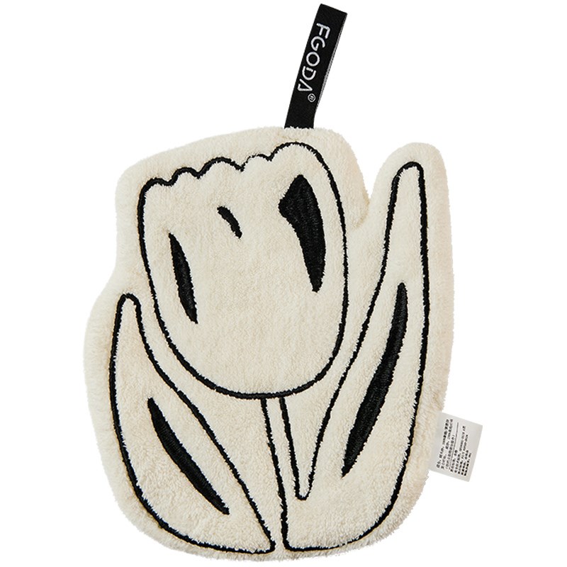 加厚可爱擦d手巾挂式洗手毛巾超强吸水不掉毛厨房抹布卫生间擦手 - 图3