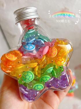 迷你彩色夜光荧光鼻噶树脂小乌龟创意摆件