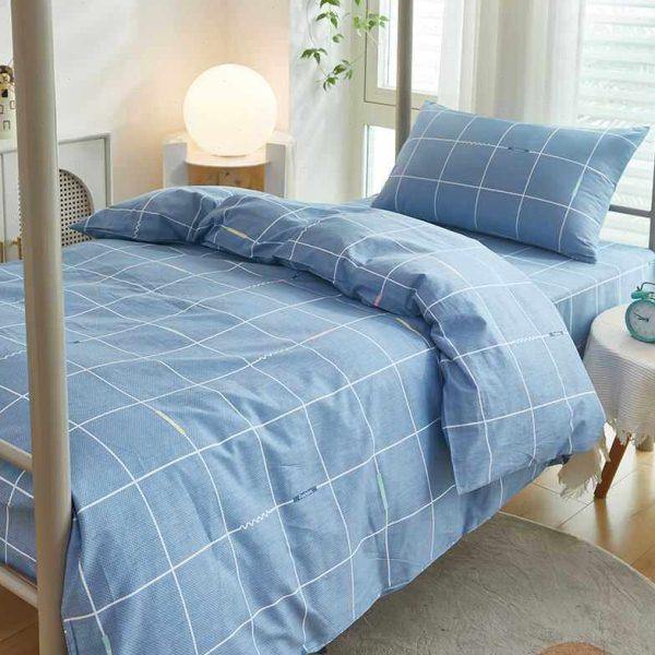 大学生床单被套三件套宿舍单人简约时尚寝室床上四件套3上下铺男,淘宝优惠券,粉丝福利购,淘宝优惠卷