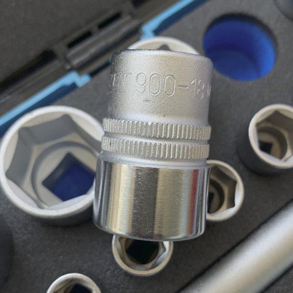 HAZET德国原装进口单支900大飞棘轮套筒1/2六角短套筒 汽修工具,淘宝优惠券,粉丝福利购,淘宝优惠卷