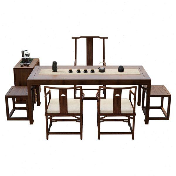 新中式茶桌椅家用茶台桌公大型泡茶桌仿古客厅功夫茶室桌子组合,淘宝优惠券,粉丝福利购,淘宝优惠卷