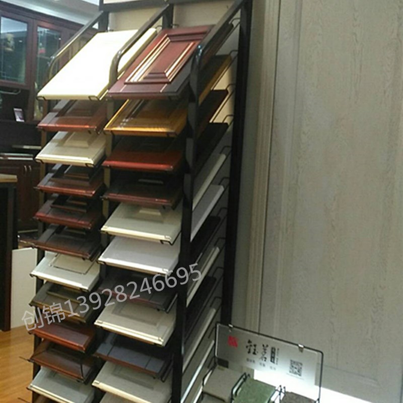 橱柜门板展示架30*40色卡展示架子瓷砖展架铝扣板天花色板展示架 - 图1