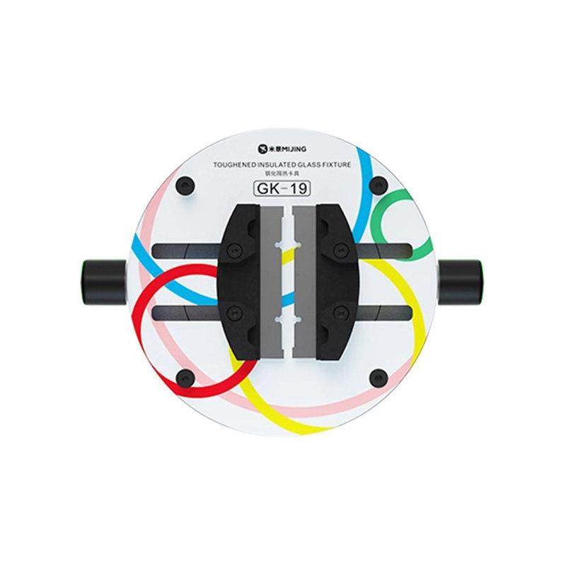 米景GK多功能旋转固定夹具玻璃材质 手机维修主板CPU芯片固定卡具 - 图3