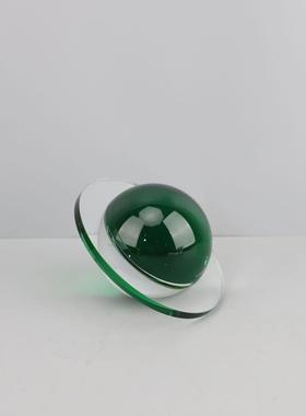 现代简约创意轻奢水晶工艺品摆件客厅电视柜售楼部酒店家居装饰品