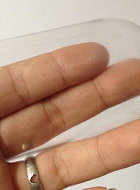 蛋雕工艺品亚克力透明防尘罩 文玩蛋雕底座收藏盒子展示台 包邮