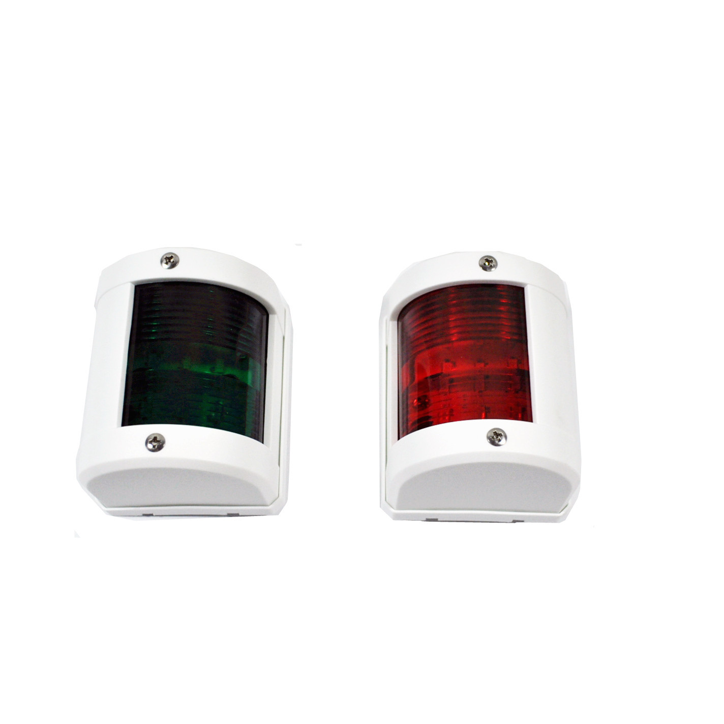 艾硕/ISURE左右舷灯白边红绿一对LED船用信号灯游艇船用五金配件 - 图2