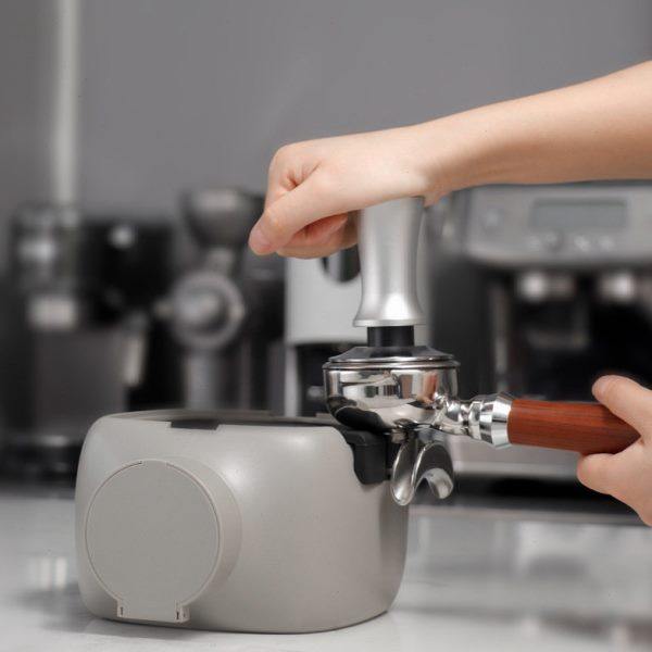 半自动咖啡机迷你粉渣桶敲渣盒压粉座加厚塑料家用咖啡圆形粉收纳,淘宝优惠券,粉丝福利购,淘宝优惠卷