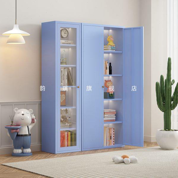 书架置物架落地家用书柜置物柜儿童储物柜自由组合防尘收纳展示柜,淘宝优惠券,粉丝福利购,淘宝优惠卷