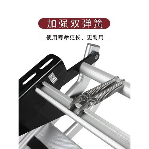 房车电动踏步旅居车手动折叠单层铝合金踏步拖挂车双层迎宾脚踏板 - 图0