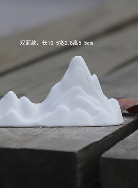北欧现代简约麋鹿 假山小摆件园艺绿植压盆石 鱼T缸造景台摆件装
