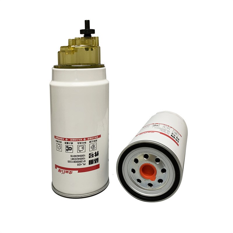 PL420柴油滤清器滤芯 潍柴发动机解F放J6豪沃汽车装载机油水分离 - 图3