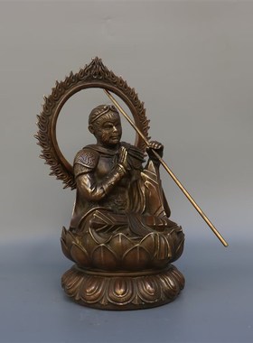 仿古铜齐天大圣美猴王孙悟空摆件车载家居玄关办公室装饰品摆件