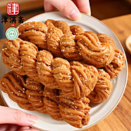 【礼盒+礼袋】津满斋正宗天津麻花