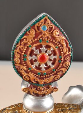 藏式象宝亚克力藏传民族用品密宗法器供品供佛摆件装饰摆件