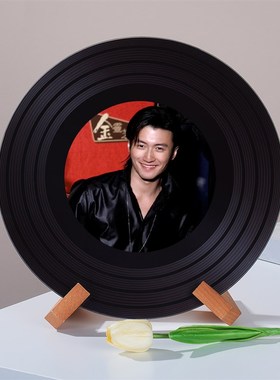 谢霆锋可定制黑胶唱片摆件电视柜壁龛桌面摆件生日W创意礼物周边