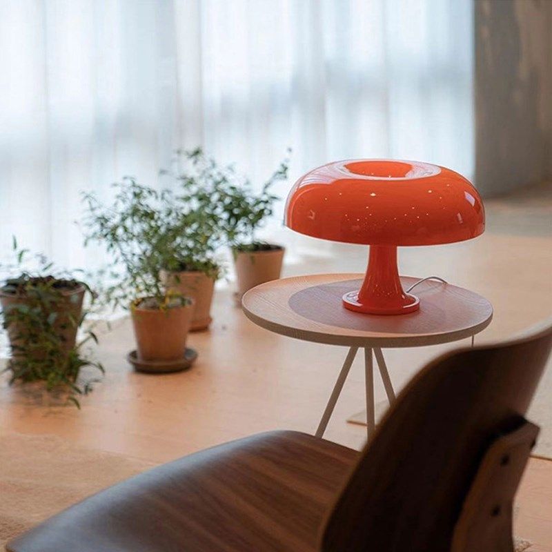 北欧充电创意高级感蘑菇台灯装饰气氛灯卧室书房床头柜氛围小夜灯,淘宝优惠券,粉丝福利购,淘宝优惠卷