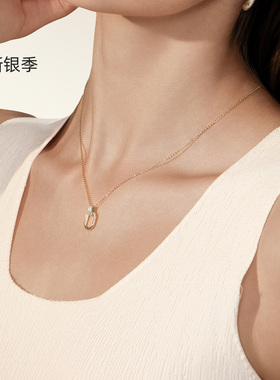 ins纯银方形轻奢高级感几何设计