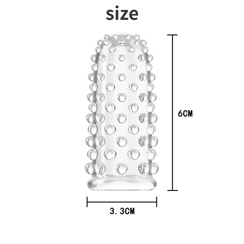 Flirting Finger Sleeve Sex Toys for Couples Lesbian Masturba - 图3