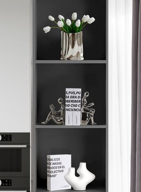 现代简约高档酒柜家居客厅艺术装饰品样板间高级感创意餐边柜摆件