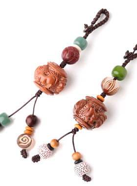 桃木三合六合挂件饰品20t22年生肖鼠牛虎兔龙蛇羊猴鸡狗猪马吊坠