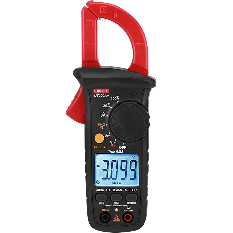 优利德UT200A+B+高精度数字钳形万用表交直流电流表600V自动量程 - 图3