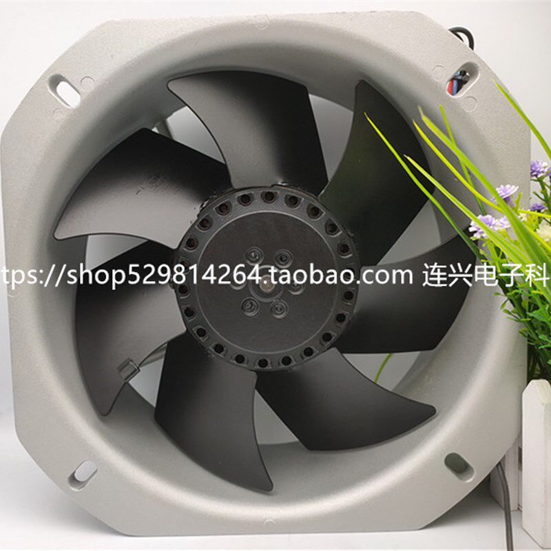 全新 COSTECH C22S23/12HKBD00 230V/115V 全金属散热风扇 22580 - 图1