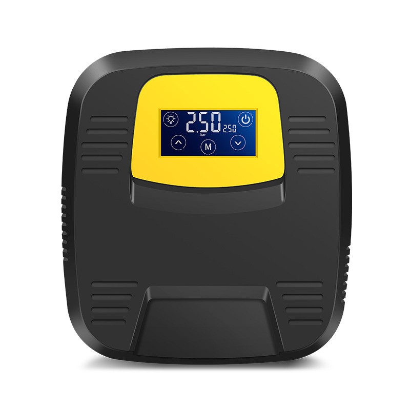 汽车充气泵自动充停12V智能数显电动打气泵大功率车用充气泵车载 - 图3