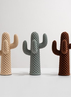 仙人掌摆件创意客厅电视柜壁龛摆设简约现代乔迁送礼桌面软装饰品