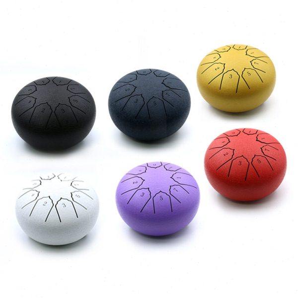 源头工厂6寸8音空灵鼓儿童初学者钢舌鼓梵音忘忧鼓迷你打击型乐器,淘宝优惠券,粉丝福利购,淘宝优惠卷