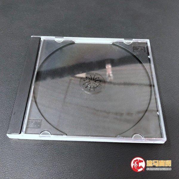 特厚CD盒100乌单盒硬塑料光碟盒加厚DVD碟盒透明黑色光盘盒单片装,淘宝优惠券,粉丝福利购,淘宝优惠卷