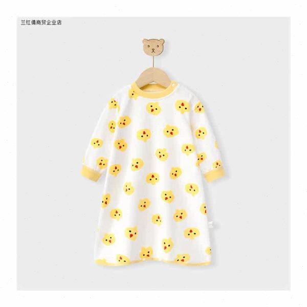 婴儿睡袋防踢被长袖睡裙宝宝睡袍婴儿连体衣家居服睡衣2023年秋款,淘宝优惠券,粉丝福利购,淘宝优惠卷