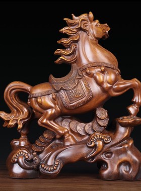 志在千里马摆件工艺品招财马摆设家D居客厅装饰品商务乔迁开业礼