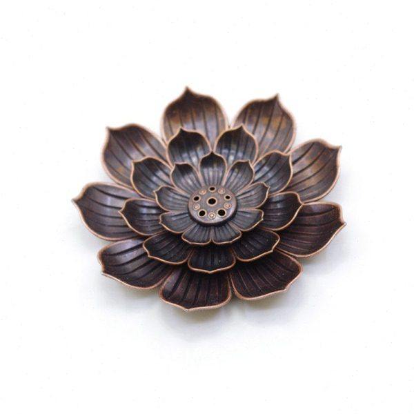 香插荷风莲花仿古铜茶道多孔檀线香炉线香香座托供佛禅意香薰炉,淘宝优惠券,粉丝福利购,淘宝优惠卷