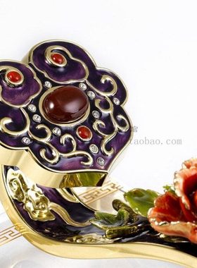 富贵如意水晶摆件客厅门厅卧室台面装饰品摆设高档家居工艺品礼品