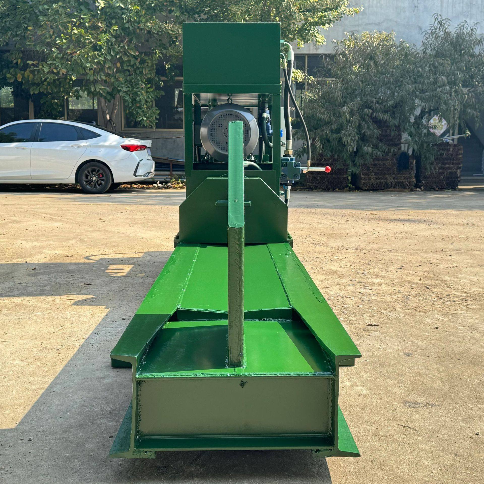 卧式半自动劈木机 大型60t压力破木机 90公分木材专用劈柴机,淘宝优惠券,粉丝福利购,淘宝优惠卷