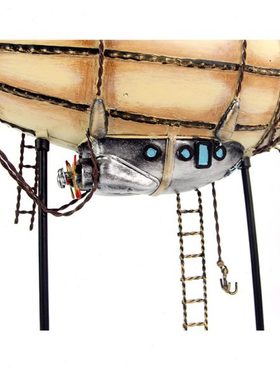 复古铁艺装饰摆设19世纪欧洲老式飞艇酒吧餐厅橱窗家居装饰礼物