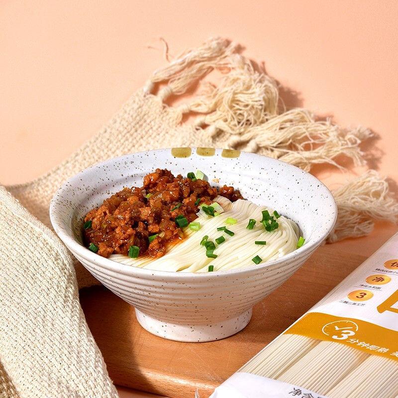 Chen Keming Noodles Round Noodles/Thin Noodles/Wide Noodles 500g*1 Pack Three Strips