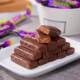 Russian imported purple candy chocolate nut peanut sandwich wedding candy 500g snacks casual snacks